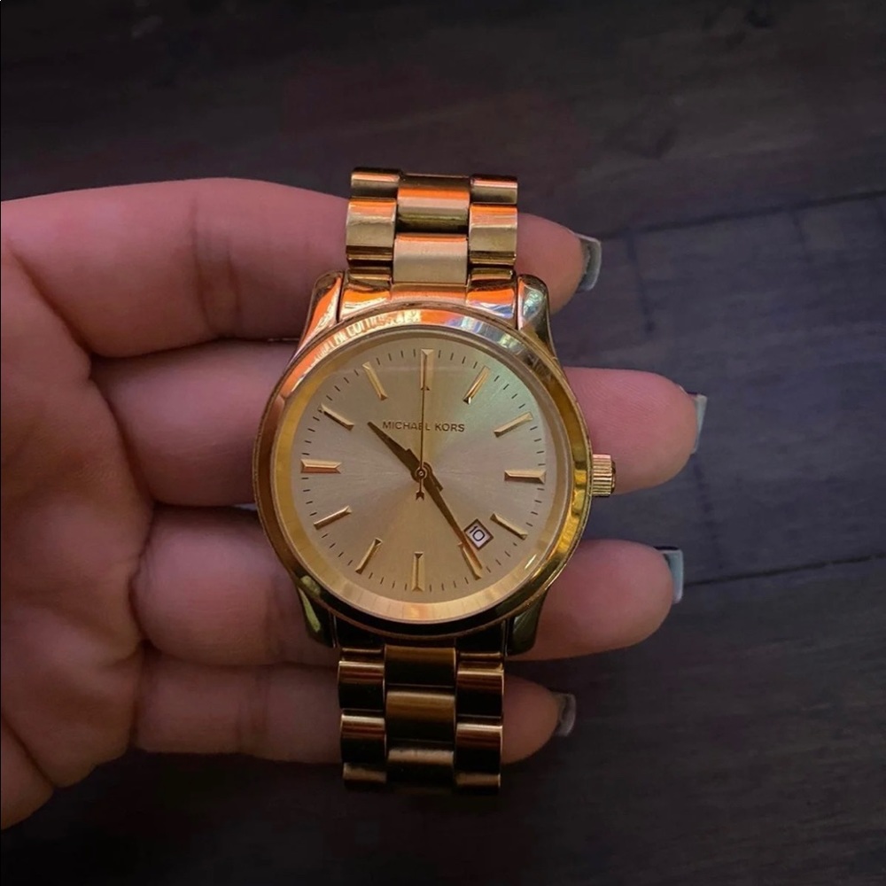 !SOLD! All gold Michael Kors watch
